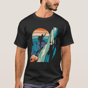 Mountain Climber Funny Rock Climbing Bouldering Me T-Shirt