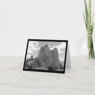 Mountain Climber Note Card (blank)