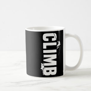 Mountain Climber Outdoor Rock Climbing Bouldering  Coffee Mug