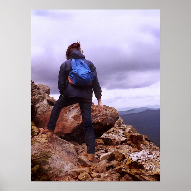 Mountain Climber Poster (Front)