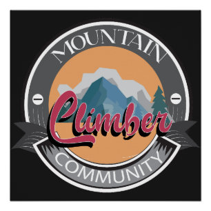 Mountain Climber Sign