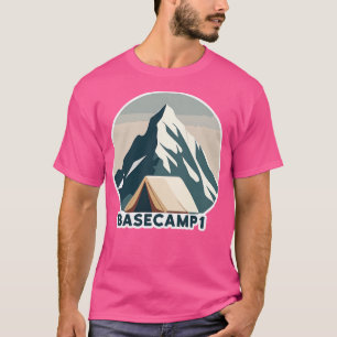 mountain climbing base camp T-Shirt