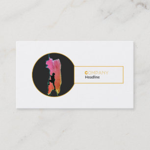 Mountain Climbing Business Card