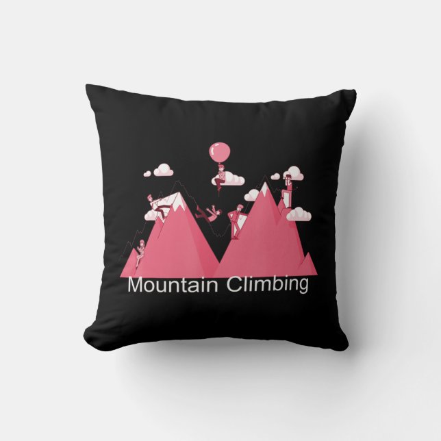 Mountain Climbing  Cushion (Front)