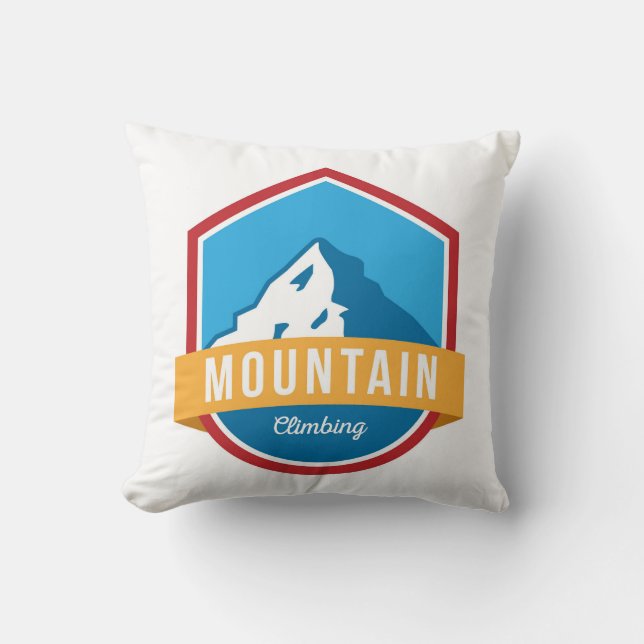 Mountain Climbing Cushion (Front)