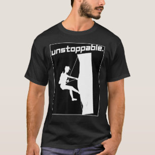 Mountain Climbing Graphic Sports Motivation Unstop T-Shirt