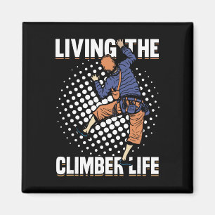 Mountain Climbing Rock Climb Climber _2 Magnet