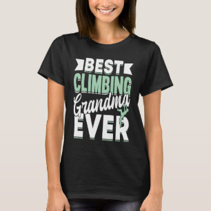 Mountain Climbing Rock Climb Grandmother Climber G T-Shirt