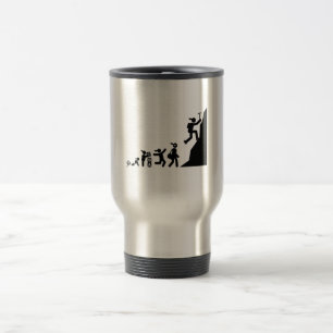 Mountain Climbing Travel Mug