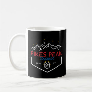 Mountain Colorado 14115 Ft Pikes Peak Coffee Mug