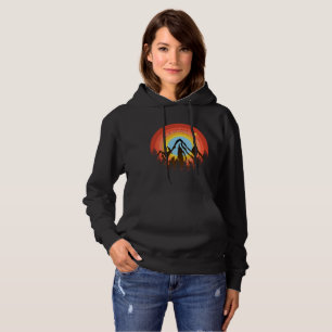MOUNTAIN COLORFUL SUNSET HOODIE