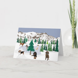 Mountain Coonhounds Card