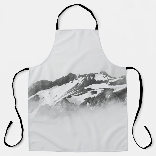MOUNTAIN COVERED WITH SNOW APRON (Front)