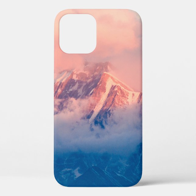 MOUNTAIN COVERED WITH SNOW AT DAYTIME Case-Mate iPhone CASE (Back)