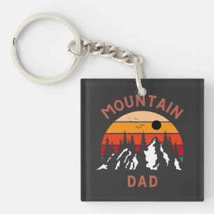 Mountain Dad Key Ring