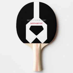 Mountain Dog Ping Pong Paddle