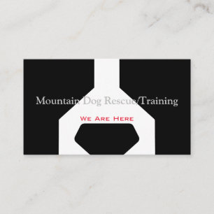 Mountain Dog Rescue/Training Business Card