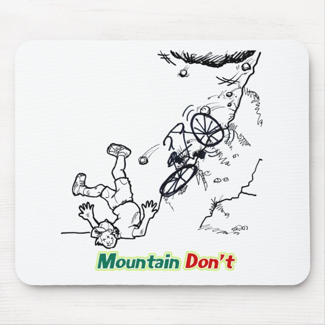 Mountain Don't Mouse Mat (Front)