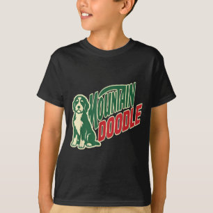 Mountain Doodle Dog Lovers Vintage Retro Outdoor T-Shirt