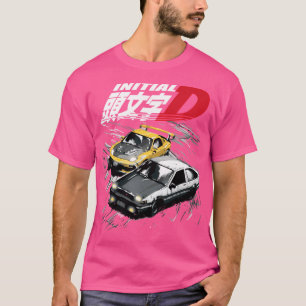 Mountain Drift Racing Initial D Tandems Ae86 T-Shirt