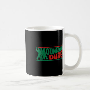 Mountain Dude Funny Bigfoot Sasquatch Rock On Hiki Coffee Mug