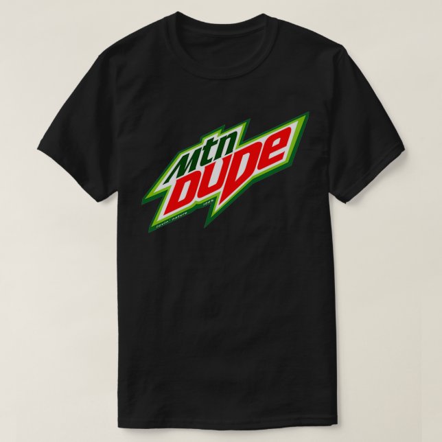 Mountain Dude Reloaded T-Shirt (Design Front)