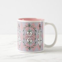 Mountain Dulcimer Mug Lilac
