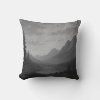 Mountain Escape Throw Pillow