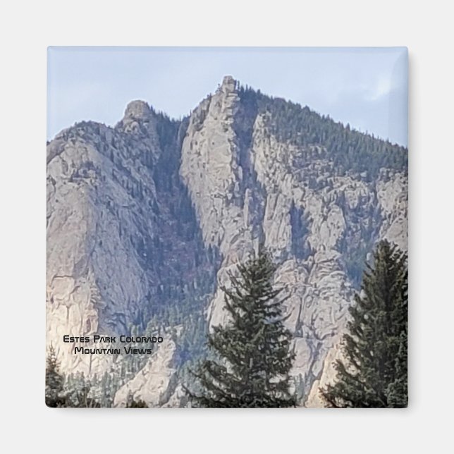Mountain Estes Park Colorado Magnet (Front)