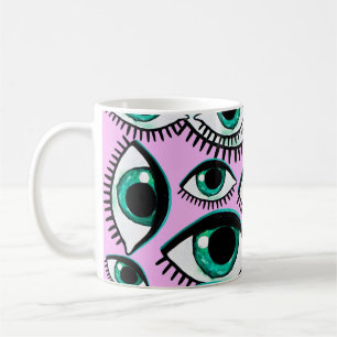 Mountain Eye Abstract Icon Coffee Mug