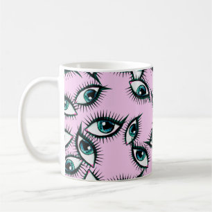 Mountain eye. Abstract icon.  Coffee Mug