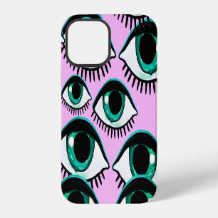 Mountain Eye Abstract Icon iPhone 12 Case