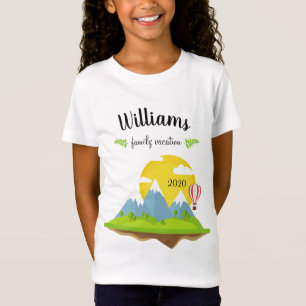 Mountain Family Vacation Matching Souvenir T-Shirt