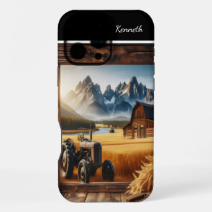 Mountain Farm View iPhone 16 Pro Max Case