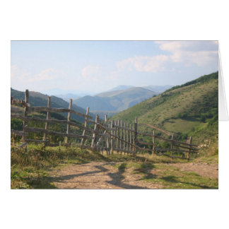 Mountain fence