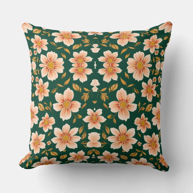 Mountain flowers2 cushion (Front)