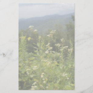 Mountain Flowers Stationery Paper