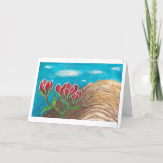 Mountain Flowers Thank You Card