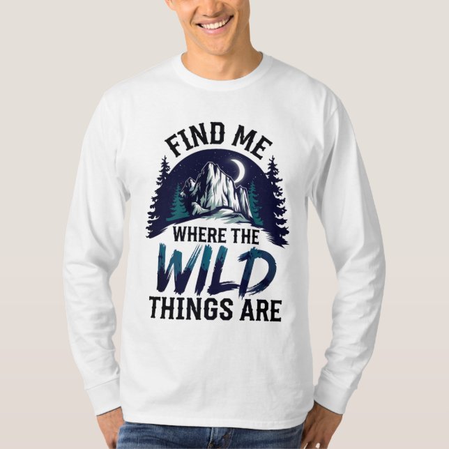 Mountain & Forest Adventure T-Shirt (Front)