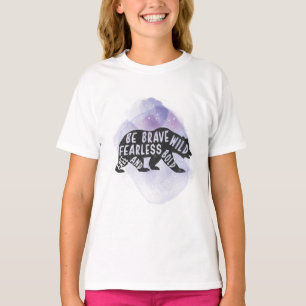 Mountain Forest Bear Lover Silhouette T-Shirt