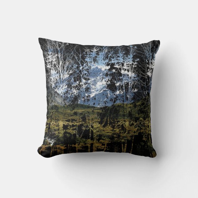 Mountain Forest Cushion (Front)