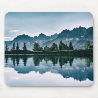 Mountain Forest Reflection Mouse Mat