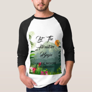 Mountain, Forest & Sunset T-Shirt