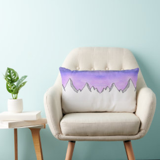 Mountain Galaxy Sky Pillow