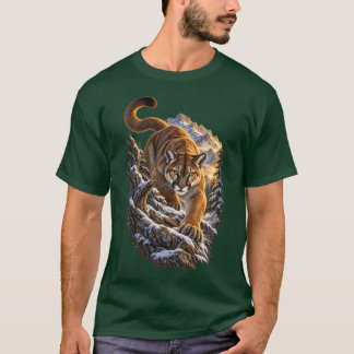 Mountain Ghost – Vintage Cougar Wilderness T-Shirt