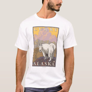 Mountain Goat - Curry, Alaska T-Shirt