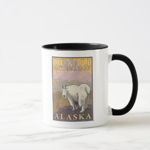 Mountain Goat - Denali National Park, Alaska Mug