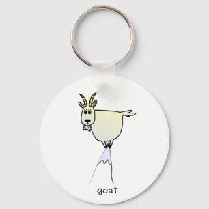 Mountain Goat Keychain