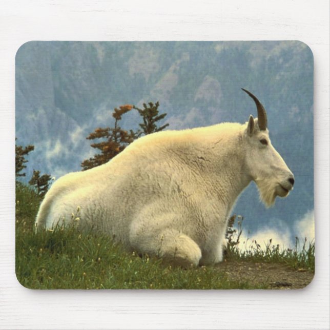 Mountain Goat Mouse Mat (Front)