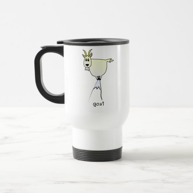 Mountain Goat Mug (Left)